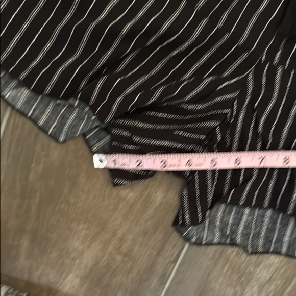 Maurices High Waist Black and White Pinstripe Shorts - Picture 9 of 9